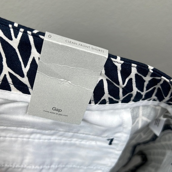 NWT Banana Republic Clean Front Shorts Modern Navy 0 - Picture 6 of 9